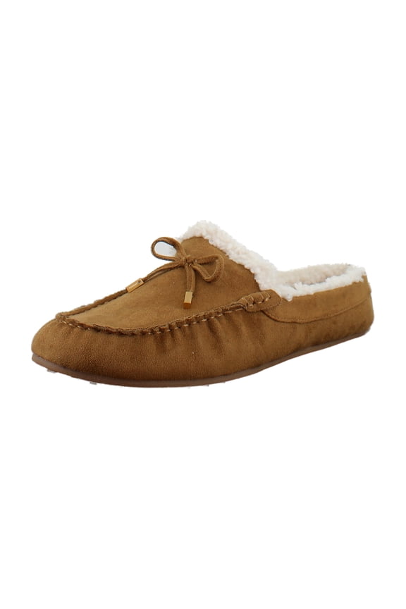 Dafina Women's Clogs & Mules Tobacco Faux Suede With Faux Shearling