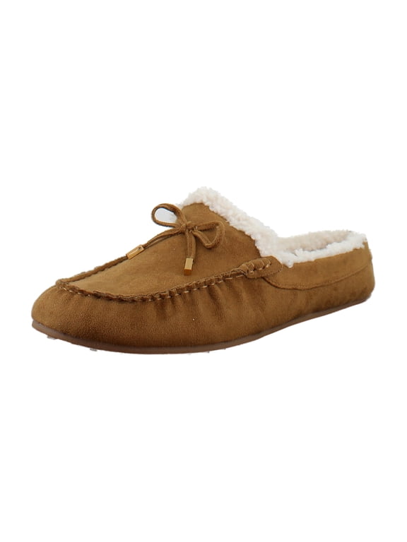 Dafina Women's Clogs & Mules Tobacco Faux Suede With Faux Shearling