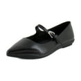 thumbnail image 1 of Aerosoles Diva Women's Flats Black Leather Size 8 M, 1 of 8
