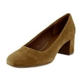 thumbnail image 1 of Aerosoles Ebel Women's Heels Tobacco Suede Size 6.5 M, 1 of 8