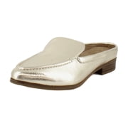 Aerosoles Enright Womens Loafers & Slip-Ons Soft Gold Faux Leather Size 6 M