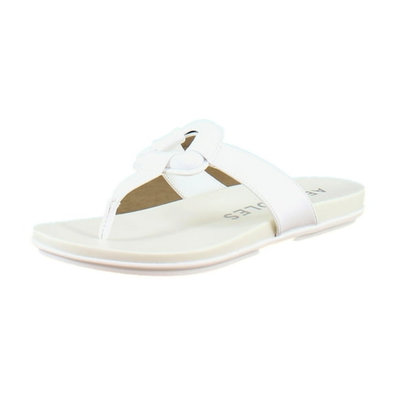 Aerosoles Fallon Women's Sandals White Patent Pu Size 7 M