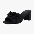 thumbnail image 1 of Aerosoles Gabrielle Women's Heels Black Raffia Size 5.5 M, 1 of 8
