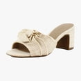 thumbnail image 1 of Aerosoles Gabrielle Women's Heels Natural Raffia Size 9 M, 1 of 8