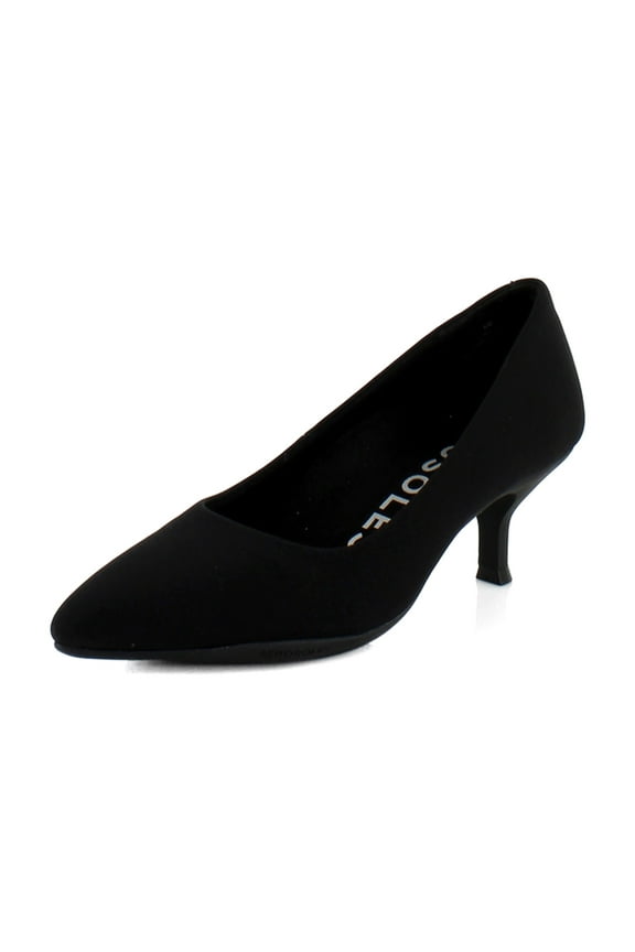 Ludlow Women's Heels Black Stretch Size 7.5 M