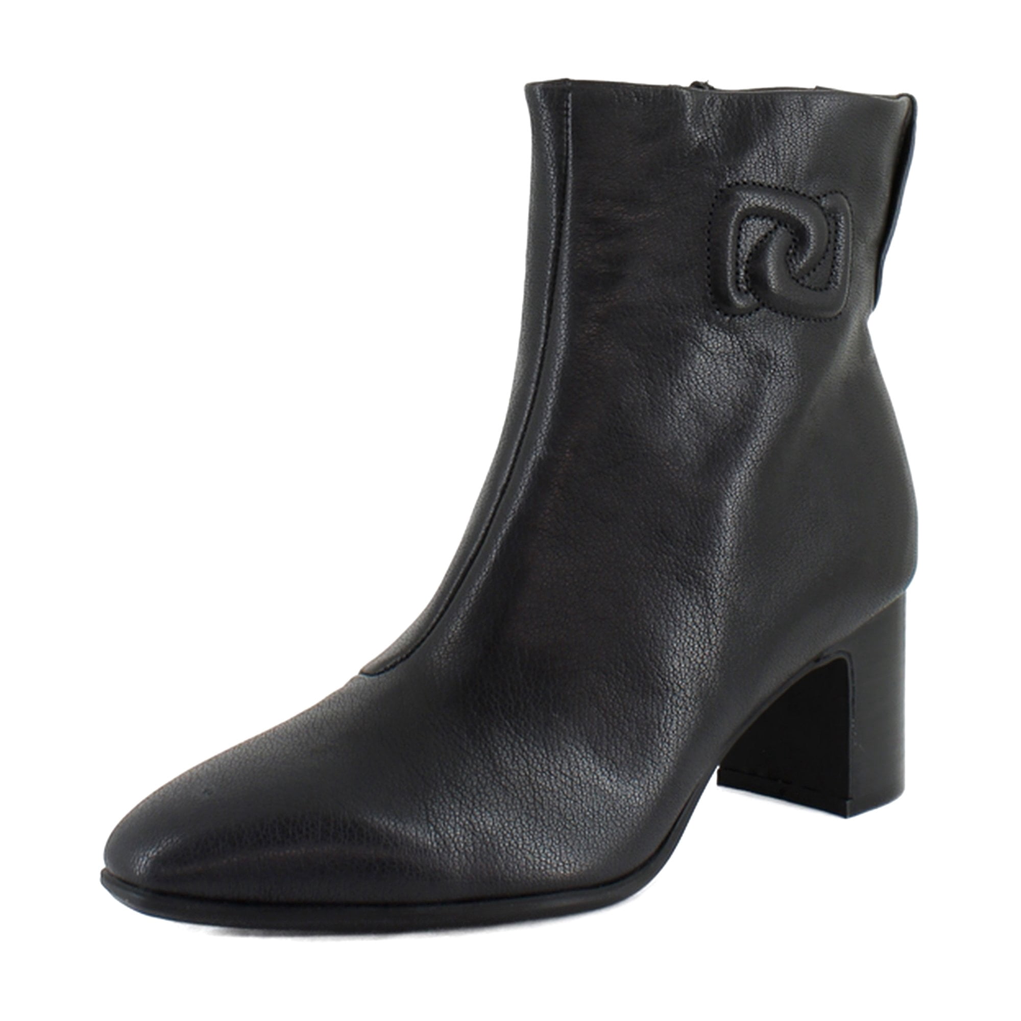 Aerosoles Women's Magnus Tapered Toe Bootie – Block Heel With OrthoLite Footbed