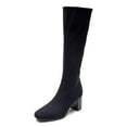 thumbnail image 1 of Aerosoles Micah Womens' Knee High Boot, Black Fabric, 6.5, 1 of 1