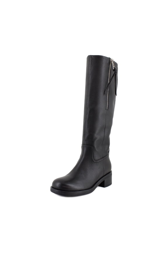 Morisson Women's Boots Black Pebble Leather Size 6.5 M