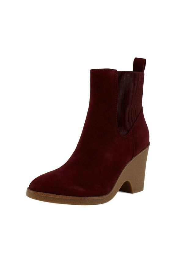 Mylo Women's Boots Burgundy Suede Size 7 M