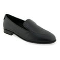 thumbnail image 1 of Aerosoles Wells Women's Leather Loafers Color: Black Shiny Leather Size: 8.5, 1 of 4