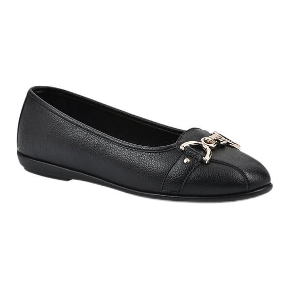 Aerosoles Women's Comfort Buckle Ballet Flats, Wide Width Available