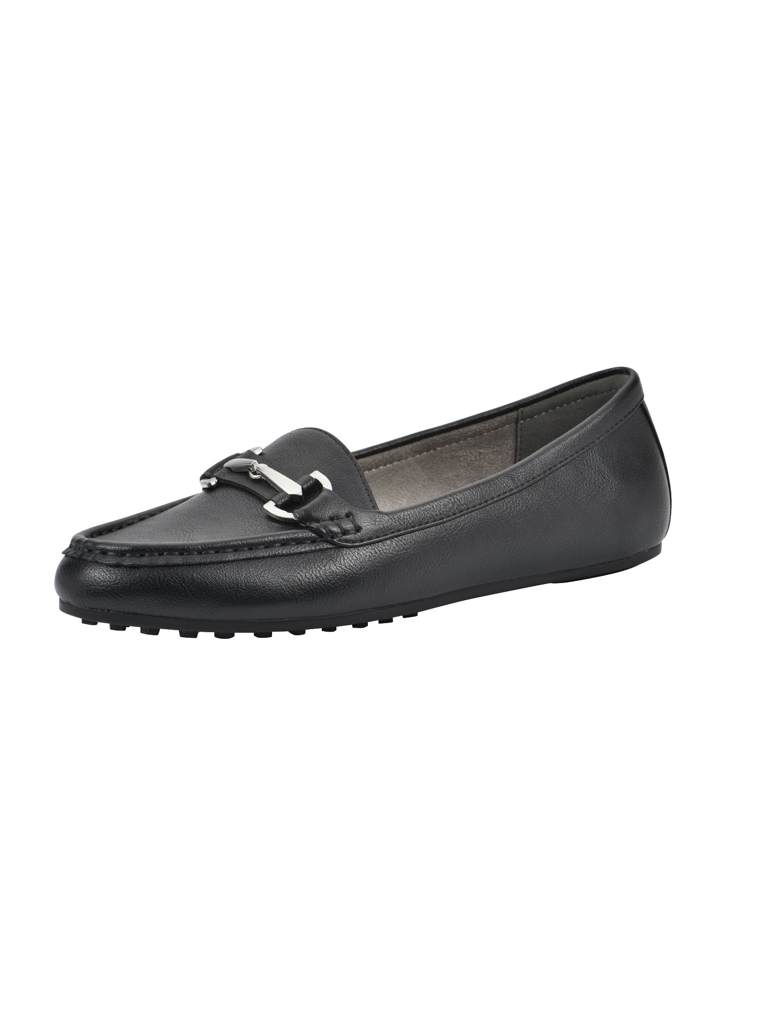 Aerosoles Women s Comfort Buckle Loafer Shoe Wide Width Available Walmart