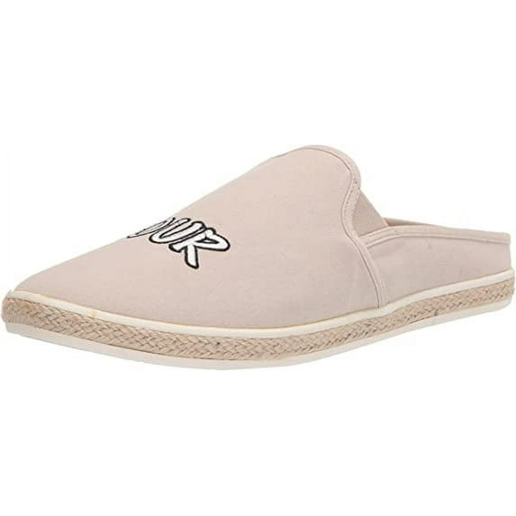 Aerosoles Women's Fun for All Slip On Sneaker Slip On Mule Slides Slippers (Natural Fabric, 6.5)