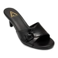 thumbnail image 1 of Aerosoles Women's Nea Kitten Heel Buckle Sandal Mules, 1 of 6