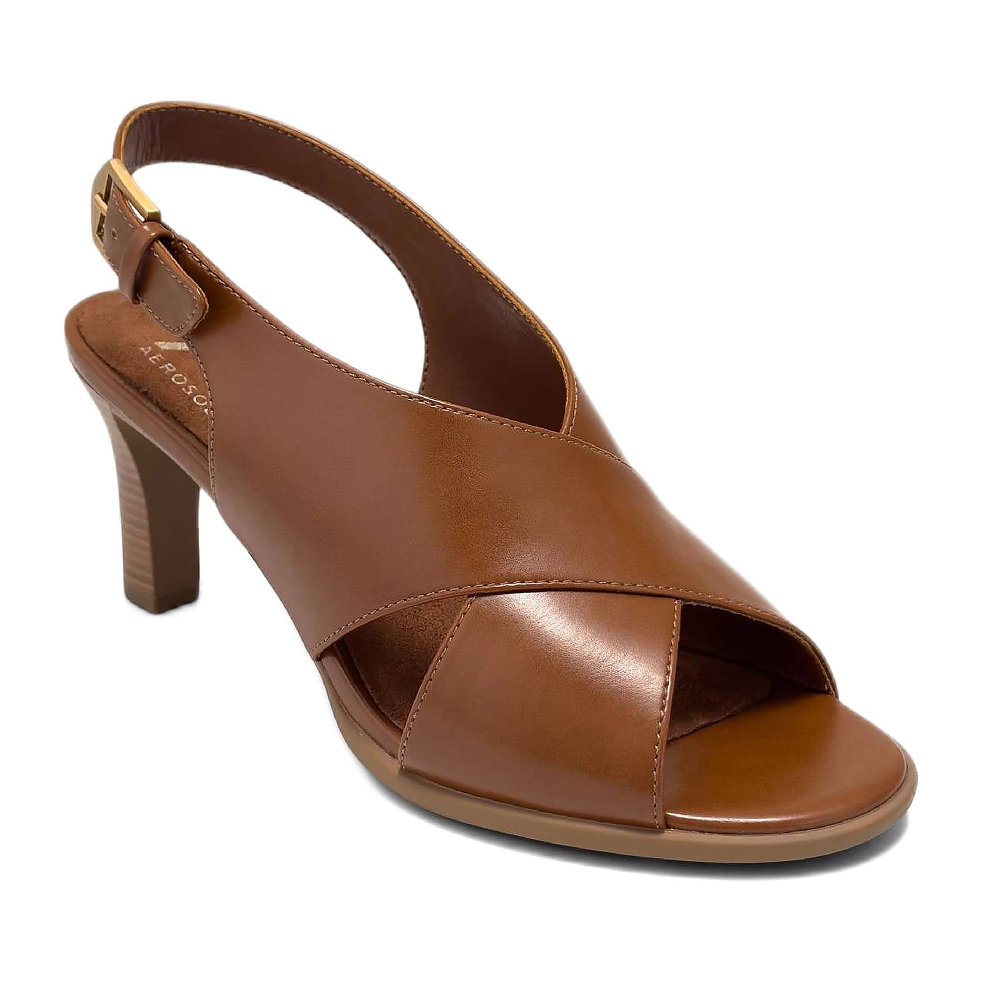 Aerosoles Haney Women's X Band Heel Sandal, Wide Width