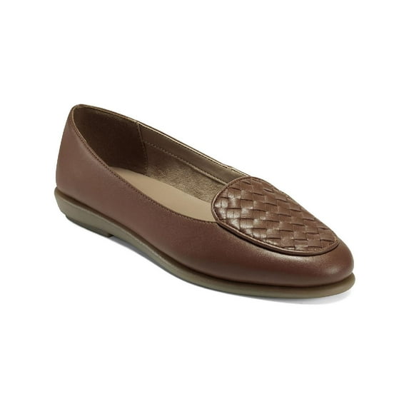 Aerosoles Womens Brielle Faux Leather Slip On Loafers