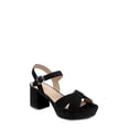 thumbnail image 1 of Aerosoles Womens' Cosmos Open Toe High Platform, Black, 7, 1 of 1