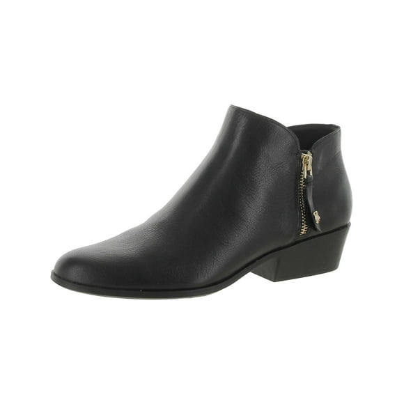 Womens Leather Ankle Booties