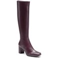 thumbnail image 1 of Aerosoles Womens Micah Stretch Block Heel Knee-High Boots, 1 of 3