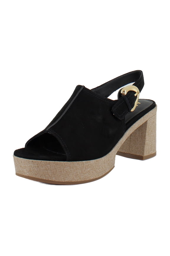 Zella Women's Heels Black Suede Size 5 M