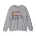 thumbnail image 1 of Aerospace Engineer Dad Sweatshirt Gifts Crew Neck Shirt Long Sleeve Unisex, 1 of 4