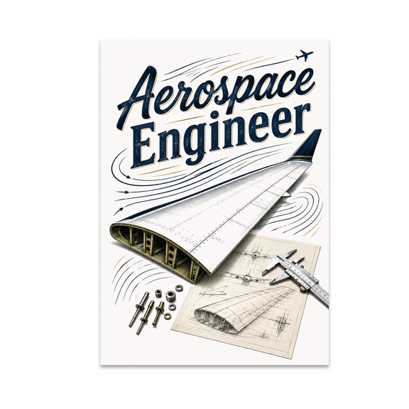 Aerospace Engineer Workplace Wall Art - Aerospace Engineer - 13x19 Poster Print