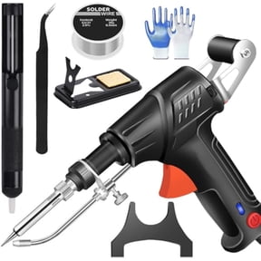 Aerospace-Grade Precision Welding Tools | Laser Accuracy for Complex Metal Fabrication, Internally Heated Industrial Laser Welding Tools, Multi-function Soldering Iron Soldering Tool Set (Black)