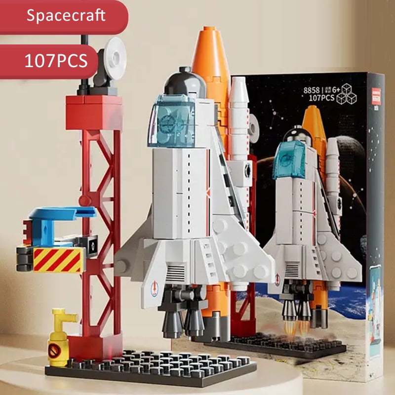 Aerospace Space Rocket Launch Center Base Puzzle Model Mini Building Blocks Assemble Bricks ...