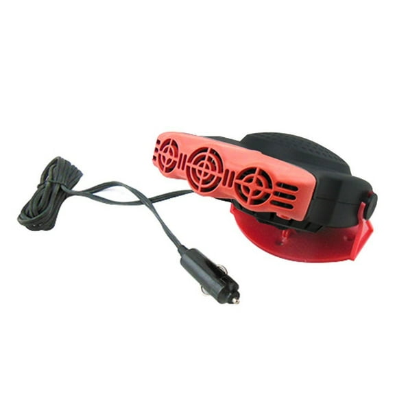 Aeroterma Ventilator 12V Car Heater Window Defroster and Cool Fan- 2 in 1 Black