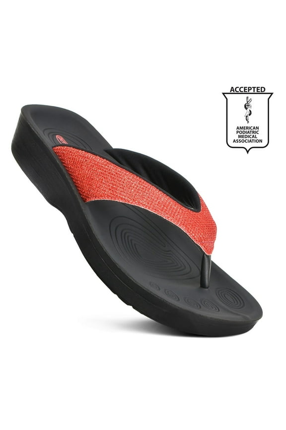 Aislynn Arch Supportive Summer Women’s Flip Flops