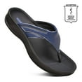 thumbnail image 1 of Aerothotic  Algiz Comfortable Womens Sandals 6 - Medium - Navy, 1 of 10