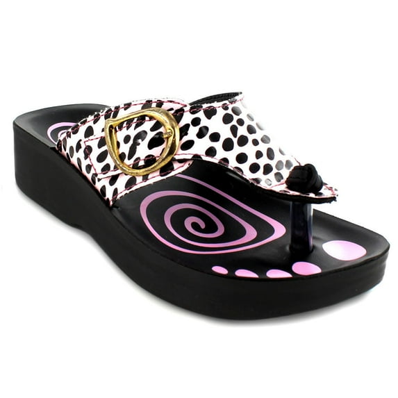 Aerothotic B0230Pink1 Leapardo - Aerosoft Girls Sandals, Pink - Size 1