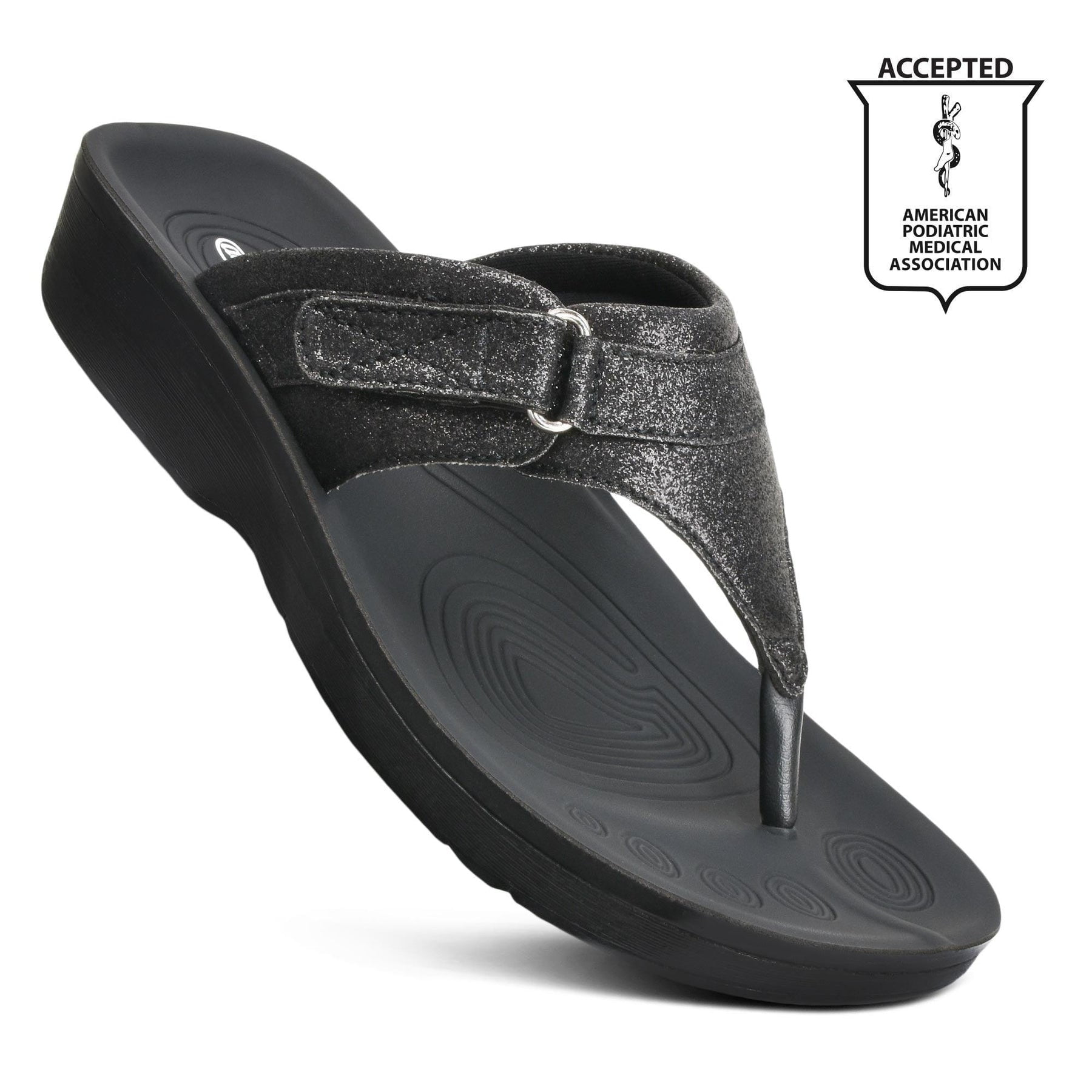 Aerothotic Glynis Arch Supportive Orthopedic Casual Flip Flops for