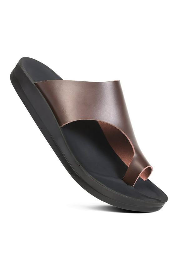 Neritic Split Toe Arch Support Slide Sandals For Women