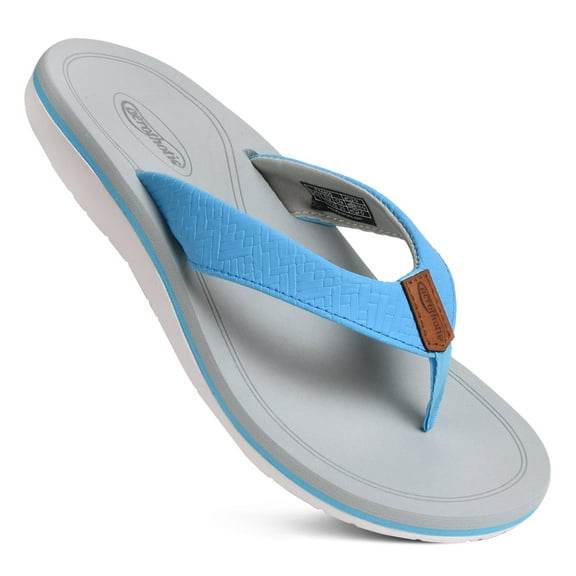 Aerothotic Solace Arch Support Orthotic Lightweight Cushioning Flip Flops for Women
