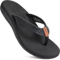 thumbnail image 1 of Aerothotic Solace Beach Sandals For Woman – Comfort Women's Flip-Flops Lightweight Thong Slippers Quick Dry Girls Flip Flops - Indoor Outdoor Non Slip Yoga Mat Footbed Footwear Ladies Sandals, 1 of 6