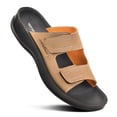 thumbnail image 1 of Aerothotic Urania Women’s Lightweight Arch Support Open Toe Slides Sandals, 1 of 6
