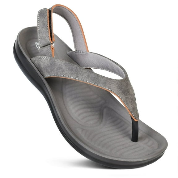 Aerothotic- Verra Women’s Casual Flip-Flops with Back Strap – Non-Slip & Stylish