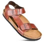 Aerothotic Womens Amulet Comfortable Slingback Slide Sandals