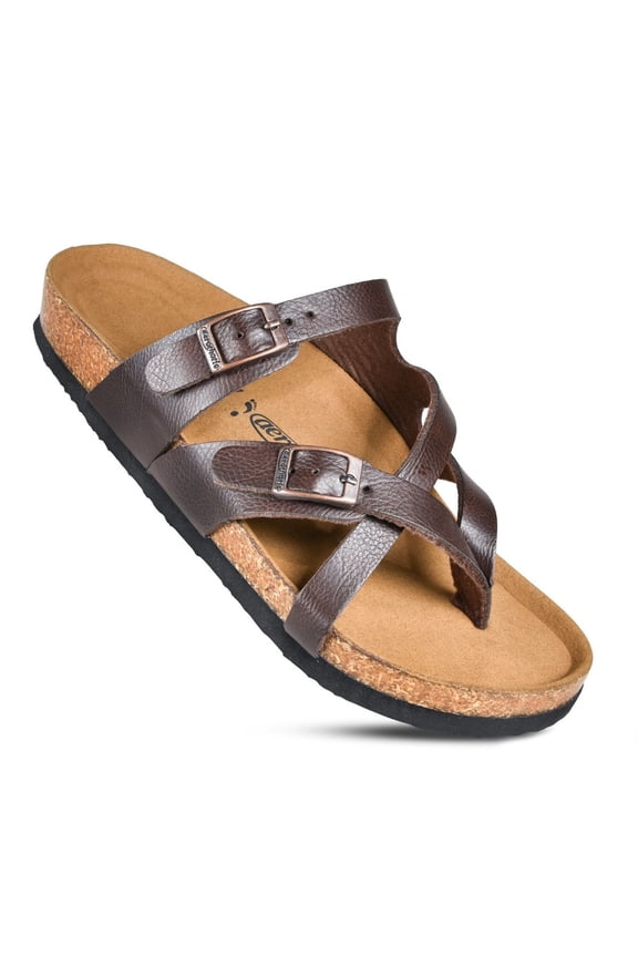 Women's Celestis Soft Footbed Strappy Slide Sandals