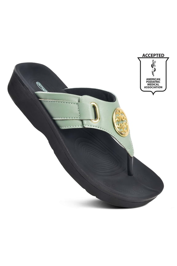 Women's Hazel Casual Arch Supportive Thong Sandals