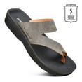 thumbnail image 1 of Aerothotic Women's Odal Split Toe Slide Sandals, 1 of 9