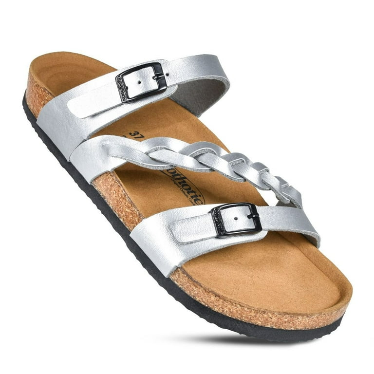 Supportive strappy best sale sandals
