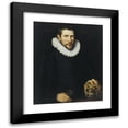 thumbnail image 1 of Aert Pietersz. 12x14 Black Modern Framed Museum Art Print Titled - Simon Schaep (1566-1646) (1606), 1 of 5