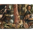 thumbnail image 1 of Aertsen The Fat Kitchen Allegory Painting Extra Large XL Wall Art Poster Print, 1 of 3