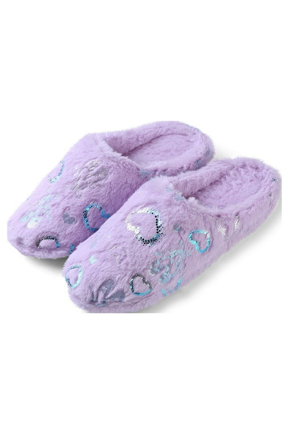 Heavenly Heart Slip-on Indoor Slippers