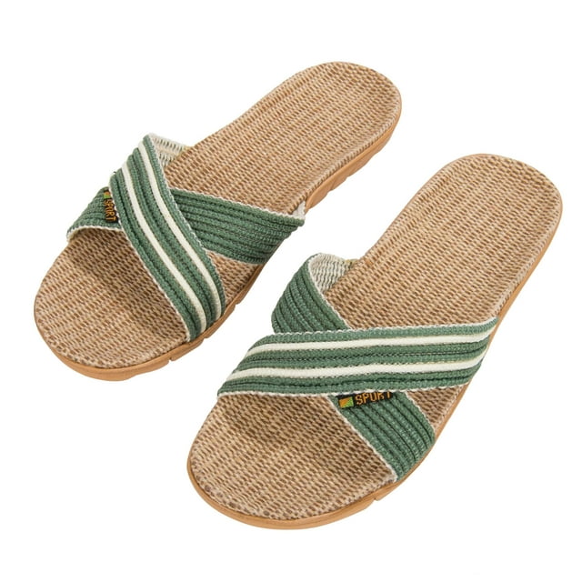 Aerusi Voca Women's Slide Slip On Flip Flop Sandals - Walmart.com
