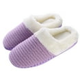 thumbnail image 1 of Aerusi Weave Knit Women's Slip-on Indoor Home Slippers, 1 of 6