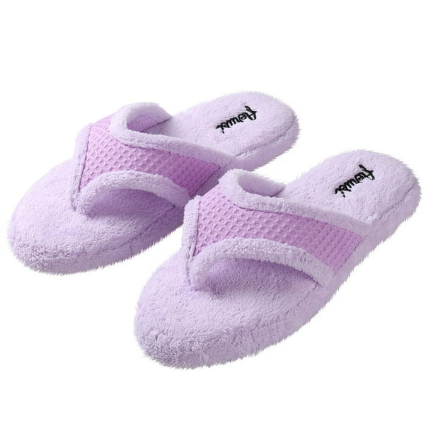 Aerusi Women's Relax Waffle Spa Slipper