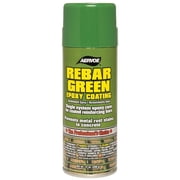Aervoe 156 Rebar Green Epoxy Coating Spray, 12 oz. Net Weight 16 oz. Can, Rust-Preventative Touch-Up Paint for Concrete Reinforcement Steel